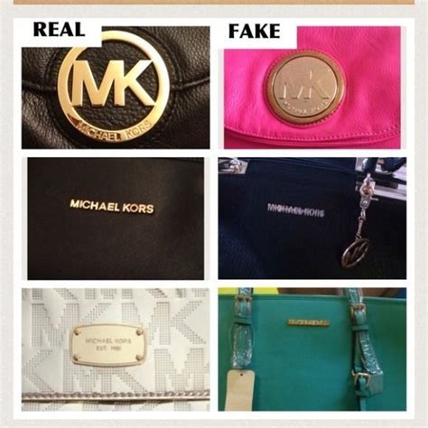 Real vs. Fake Michael Kors bags. How to spot counterfeit Michael 